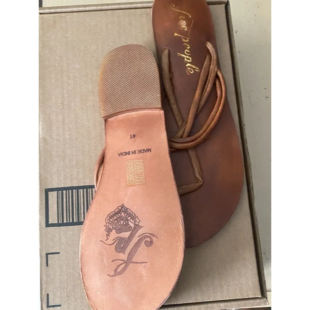 Women's Strappy Sandals Free People Kayla Brown 11 New With Tags